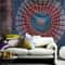 Bohemian Mandala Wall Tapestry Hippie Psychedelic Fabric Decor For Bedroom Living Space 12