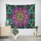 Bohemian Mandala Wall Tapestry Hippie Psychedelic Fabric Decor For Bedroom Living Space 19