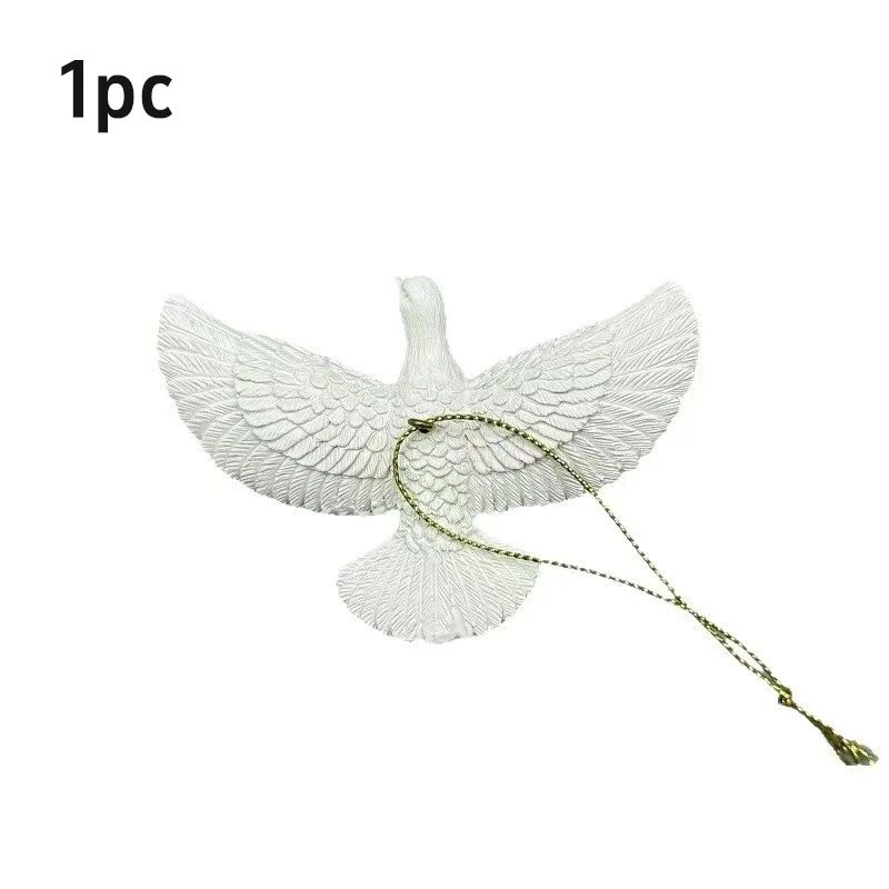 Christmas Dove Ornament Figurine Creative Pigeon Statue For Holiday Home Decor Gifts 6