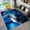 3D Animal Print Area Rug NonSlip Flannel Carpet For Living Room Bedroom Home Decor 5