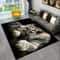3D Animal Print Area Rug NonSlip Flannel Carpet For Living Room Bedroom Home Decor 3