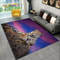 3D Animal Print Area Rug NonSlip Flannel Carpet For Living Room Bedroom Home Decor 14