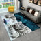 3D Animal Print Area Rug NonSlip Flannel Carpet For Living Room Bedroom Home Decor 17