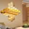 Modern Hexagon Acrylic Mirror Tiles 3D SelfAdhesive Wall Decor For DIY Home Styling 0