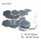 Modern Hexagon Acrylic Mirror Tiles 3D SelfAdhesive Wall Decor For DIY Home Styling 12