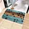 Cat Paw Print Doormat NonSlip Absorbent Flannel Rug For Entrance Kitchen Home Decor 11