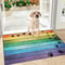 Cat Paw Print Doormat NonSlip Absorbent Flannel Rug For Entrance Kitchen Home Decor 13