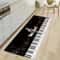 Music Theme Floor Mat NonSlip Polyester Doormat For Kitchen Bathroom Home Entrance 3