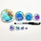 K9 Crystal Prism Diamond Decor AB Rainbow Glass Gem Tabletop Ornament 2