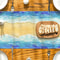 Passover Linen Table Runner Red Sea Design Reusable Pesach Dining Decor 2
