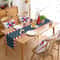 4th Of July Linen Table Runner Independence Day Farmhouse Holiday Dining Decor 5