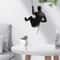 Rock Climbing Man Resin Wall Sculpture 3D Adventure Wall Art Decor 3