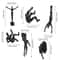 Rock Climbing Man Resin Wall Sculpture 3D Adventure Wall Art Decor 5