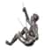 Rock Climbing Man Resin Wall Sculpture 3D Adventure Wall Art Decor 9