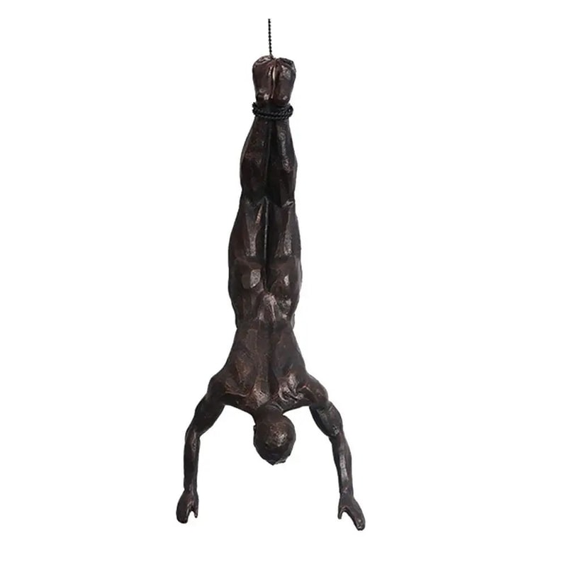 Rock Climbing Man Resin Wall Sculpture 3D Adventure Wall Art Decor 12