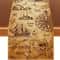 Pirate Treasure Linen Table Runner AdventureThemed Farmhouse Party Decor 6