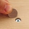 SelfAdhesive Screw Hole Cover Stickers Wood Grain PVC Furniture Repair Dots 1