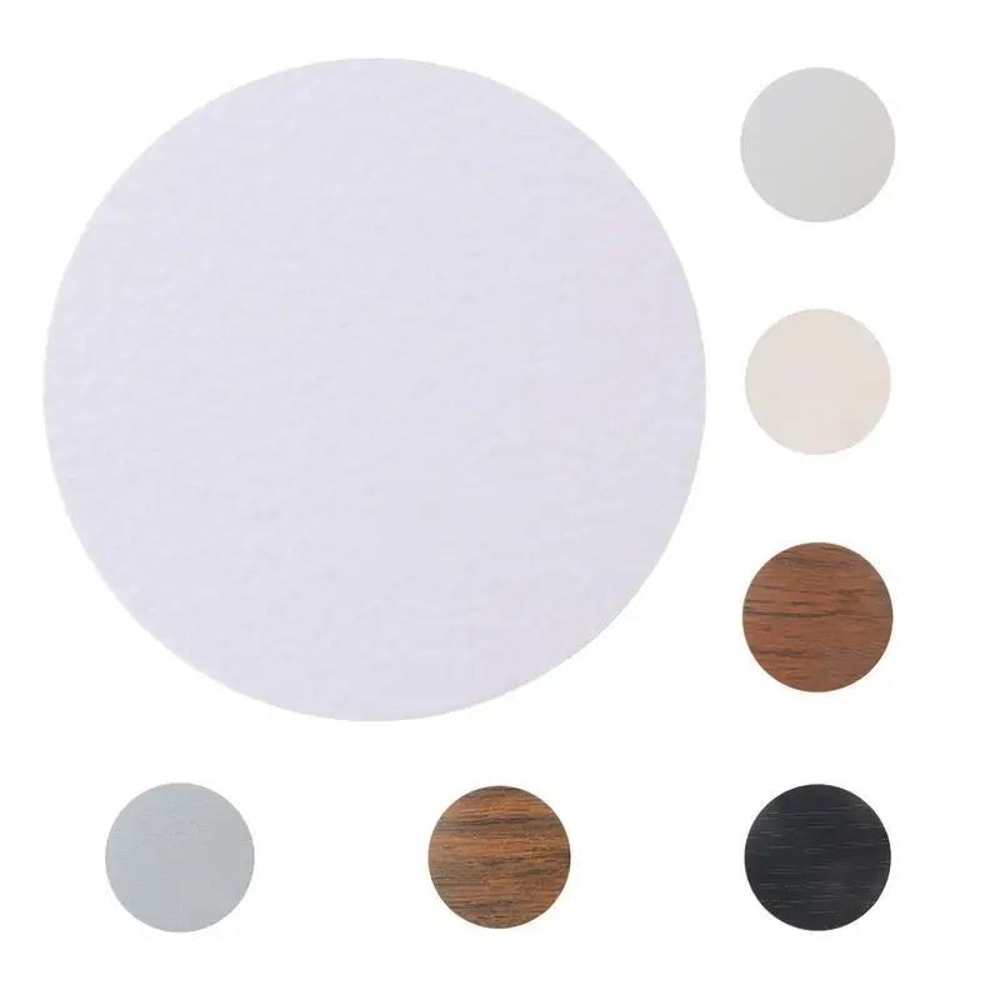 SelfAdhesive Screw Hole Cover Stickers Wood Grain PVC Furniture Repair Dots 4