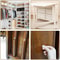 SelfAdhesive Screw Hole Cover Stickers Wood Grain PVC Furniture Repair Dots 5