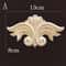 Natural Wood Carved Applique Onlays Antique Furniture Moulding Decor 6