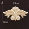 Natural Wood Carved Applique Onlays Antique Furniture Moulding Decor 6