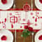 Chinese New Year Dragon Linen Table Runner Spring Festival Dining Decor 2