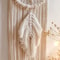Macrame Dream Catcher Wall Tapestry Boho Nordic Eid Ramadan Decor 2