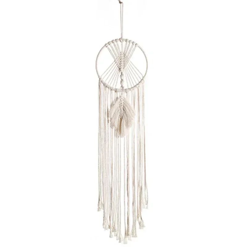 Macrame Dream Catcher Wall Tapestry Boho Nordic Eid Ramadan Decor 3