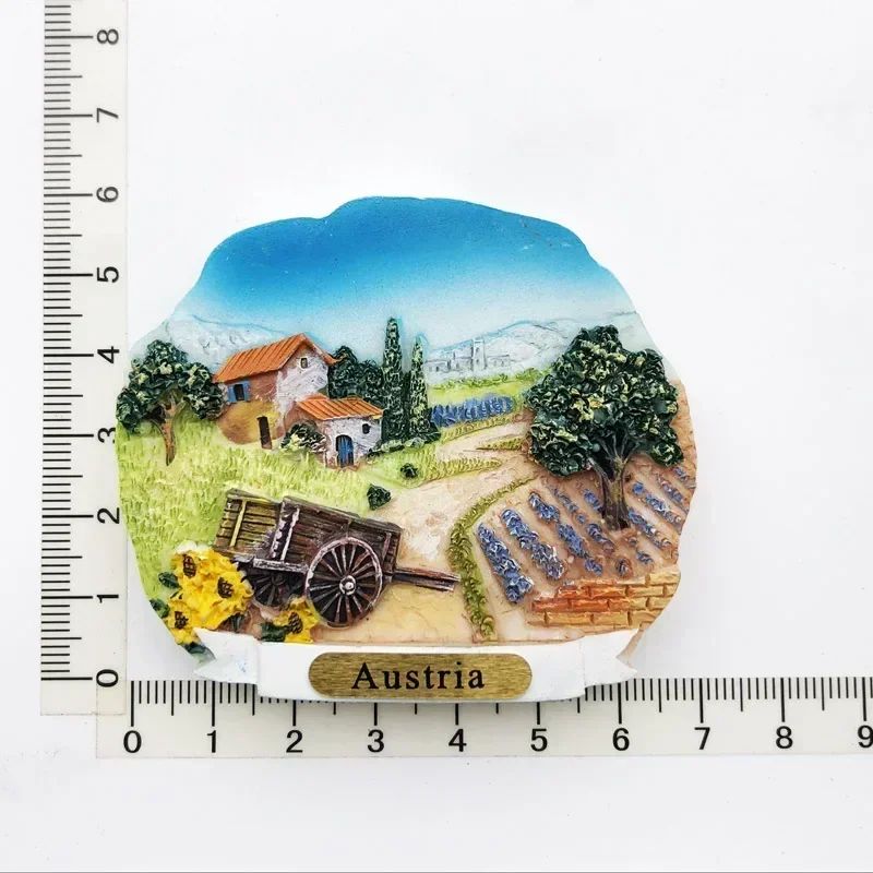 Austria Scenic Fridge Magnet Vienna Salzburg Innsbruck Souvenir Decor 7