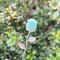 HandCarved Crystal Rose Gemstone Healing Flower Ornament Gift 6