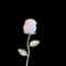 HandCarved Crystal Rose Gemstone Healing Flower Ornament Gift 16