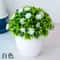 Artificial Green Bonsai Plant Mini Potted Faux Tree Home Decor 3