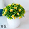 Artificial Green Bonsai Plant Mini Potted Faux Tree Home Decor 7