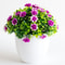 Artificial Green Bonsai Plant Mini Potted Faux Tree Home Decor 11