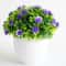Artificial Green Bonsai Plant Mini Potted Faux Tree Home Decor 12