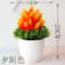 Artificial Green Bonsai Plant Mini Potted Faux Tree Home Decor 17
