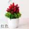 Artificial Green Bonsai Plant Mini Potted Faux Tree Home Decor 20