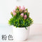 Artificial Green Bonsai Plant Mini Potted Faux Tree Home Decor 21