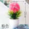 Artificial Green Bonsai Plant Mini Potted Faux Tree Home Decor 22