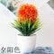 Artificial Green Bonsai Plant Mini Potted Faux Tree Home Decor 23