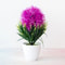 Artificial Green Bonsai Plant Mini Potted Faux Tree Home Decor 25