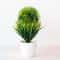 Artificial Green Bonsai Plant Mini Potted Faux Tree Home Decor 26