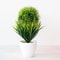 Artificial Green Bonsai Plant Mini Potted Faux Tree Home Decor 26