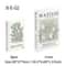 Matisse Decorative Book Storage Box Abstract Coffee Table Faux Book Decor 20
