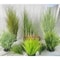 Artificial Grass Bush Decor Mini Faux Greenery Landscape Plants 0