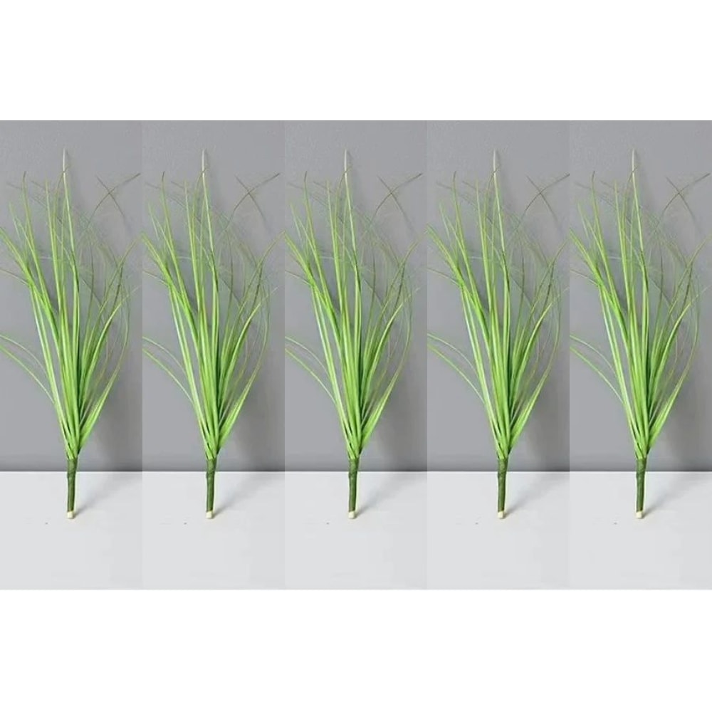 Artificial Grass Bush Decor Mini Faux Greenery Landscape Plants 13