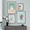 Laundry Girl Canvas Wall Art Nordic Bathroom Poster Print Home Decor 2