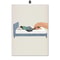 Laundry Girl Canvas Wall Art Nordic Bathroom Poster Print Home Decor 6