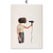 Laundry Girl Canvas Wall Art Nordic Bathroom Poster Print Home Decor 7