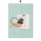 Laundry Girl Canvas Wall Art Nordic Bathroom Poster Print Home Decor 9